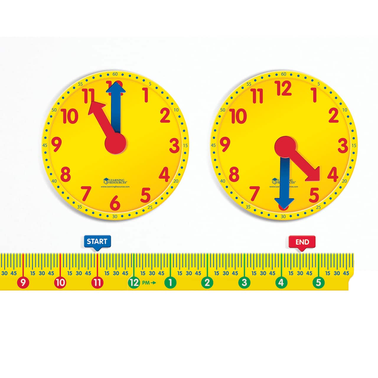 Learning Resources&#xAE; Magnetic Elapsed Time Set
